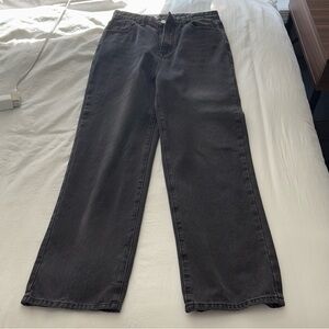 Dark Gray / Black Jeans 
Size medium